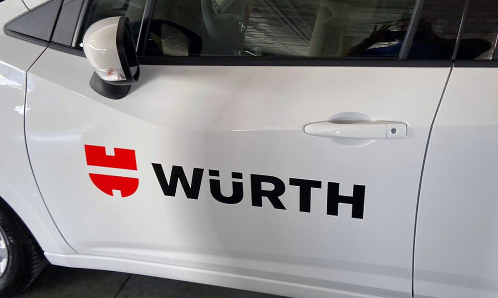 Rotulación de vehículo para Wurth