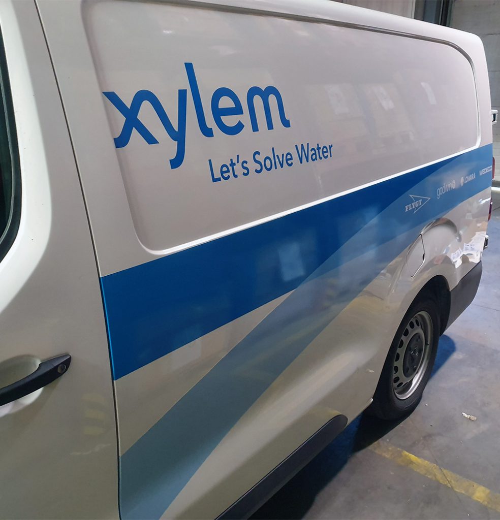 Xylem - Rotulación vehículo